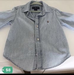boys shirt size 3T