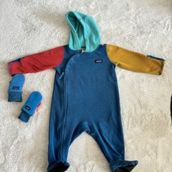 Baby Fleece Onesie 3-6 Months - PATAGONIA 