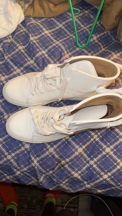 Buscemi White Leather High Tops – Size 41 – Never Worn