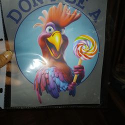 Chicken Iron On