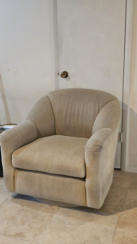 Armchair And Ottoman