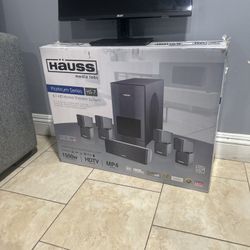 Häuss Media Labs Platinum Series HS-7 – 5.1 HD Home Theater System