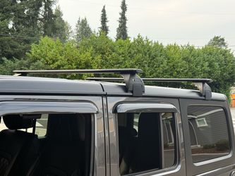 Roof rack rails