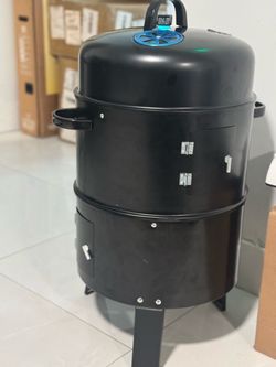 Bbq smoker grill