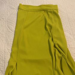 Long Yellow Skirt Size S 