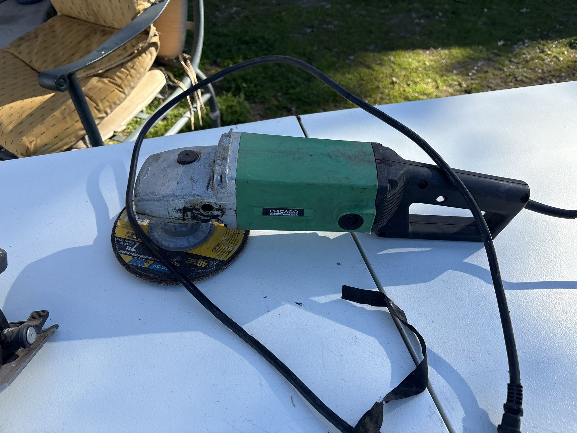 Harbor Fright Grinder