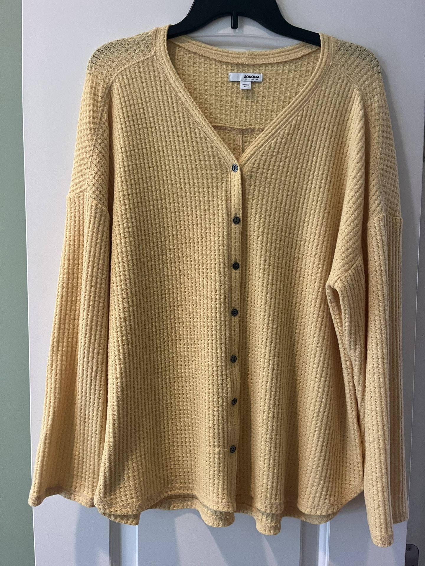 Sonoma Waffle Weave Shirt Size XL