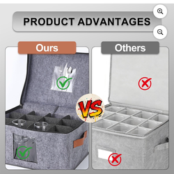 Wine Glass Storage Box