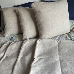 New Throw Pillows Off Couch From Ashley 