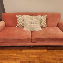 Vintage Pink Couch