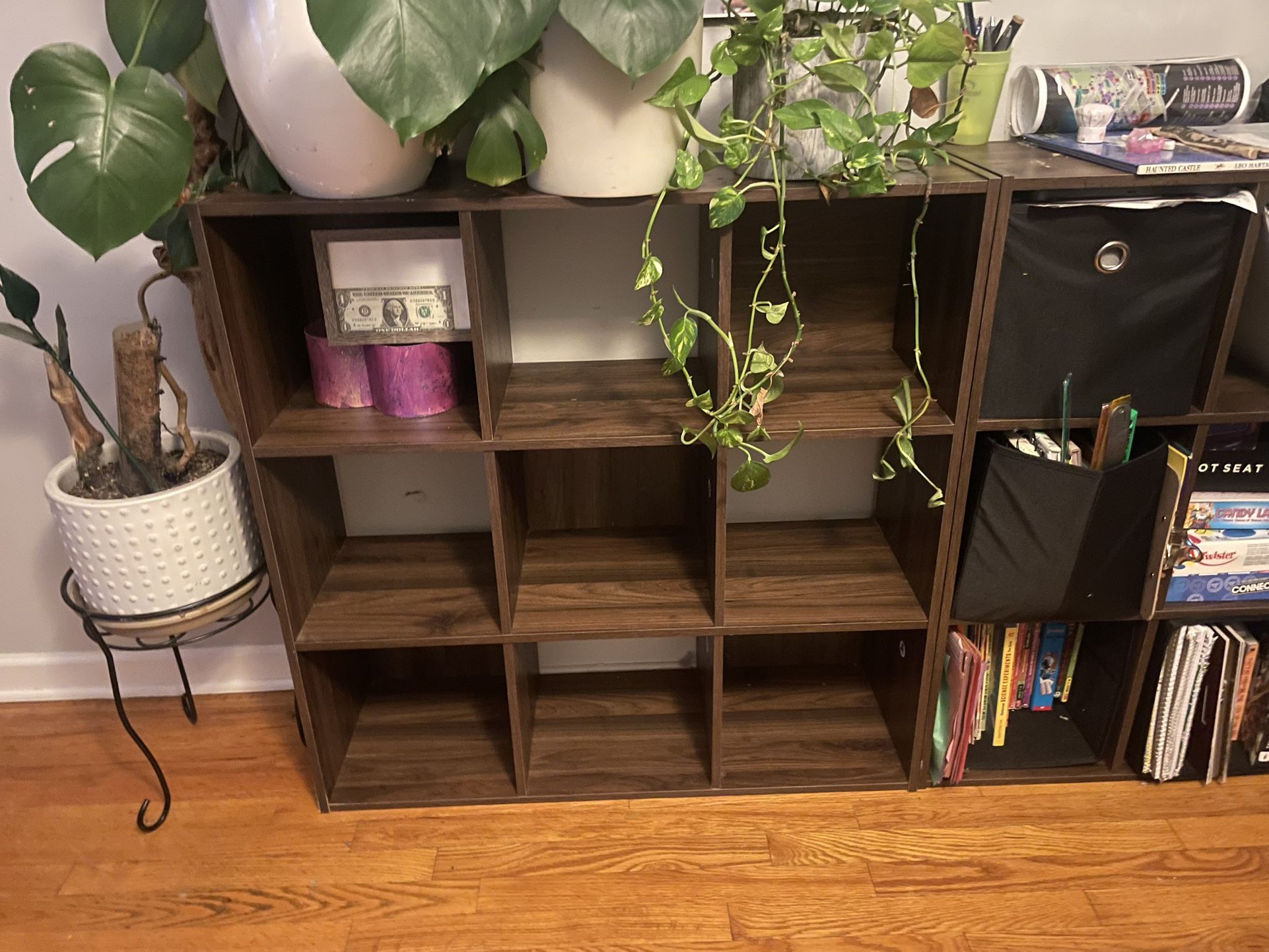 Cube Shelves (9 Compartment) X2 Available
