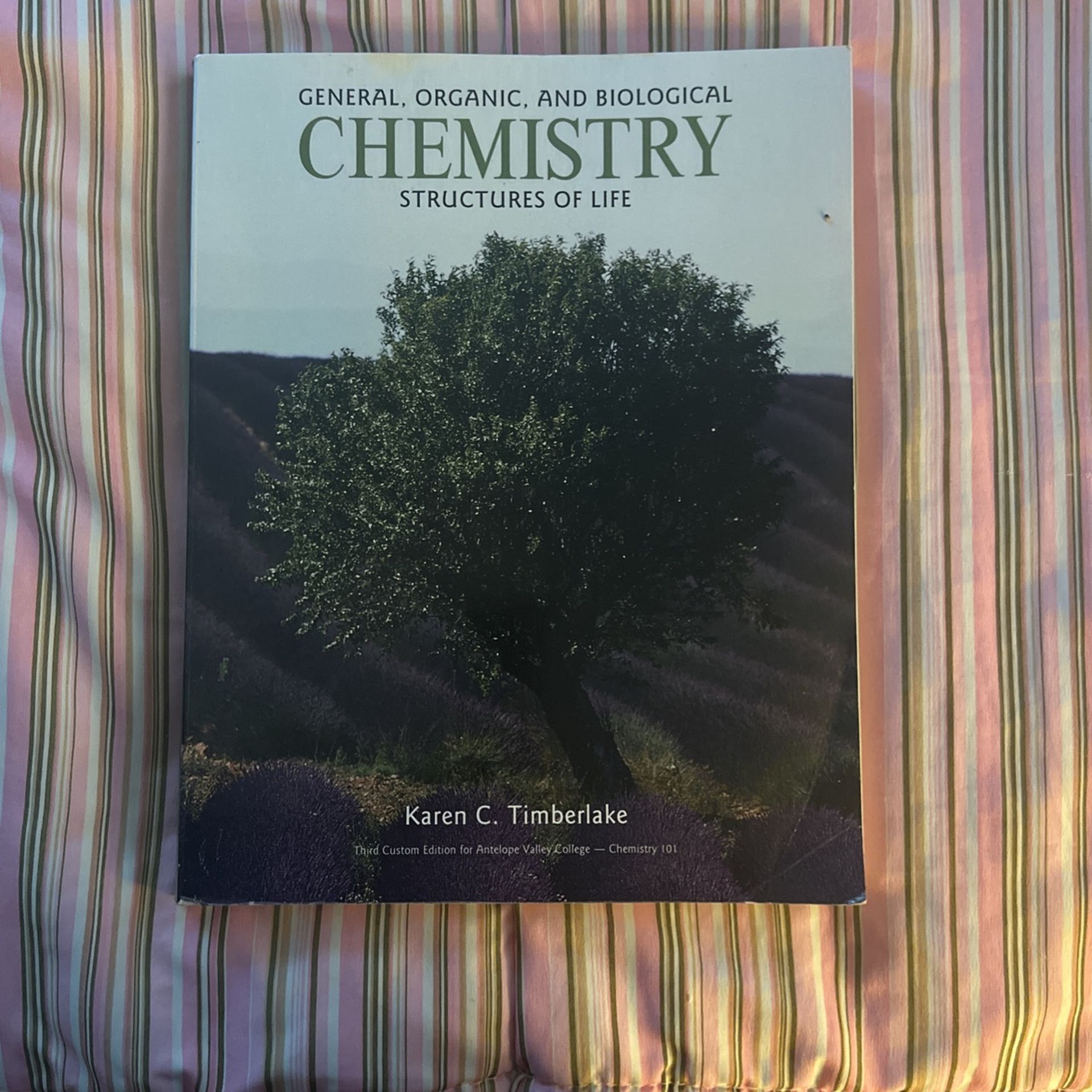 Chemistry By Karen C Timberlake