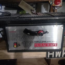 Duracraft Table Saw 