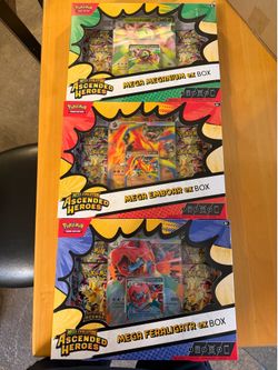 Pokemon Mega Evolution Ascended Heroes EX BOX