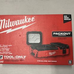 New Milwaukee M12 PACKOUT flood light
