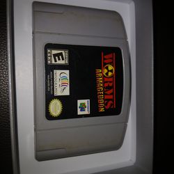 N64 1996 worms Armageddon$200firm