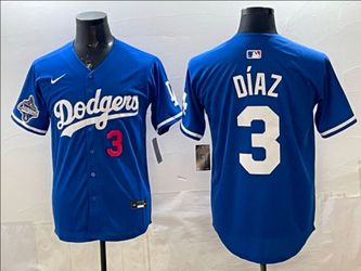 LOS ANGELES DODGERS STITCHED BASEBALL JERSEY