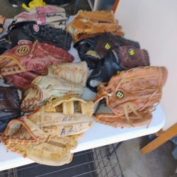 All These Gloves Are $5.00 Each Firm