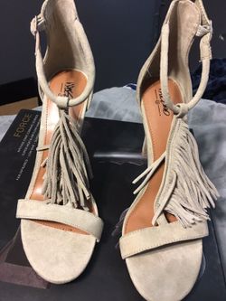 Nude color heel shoes!