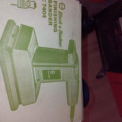 Sander.  (Black & Decker)