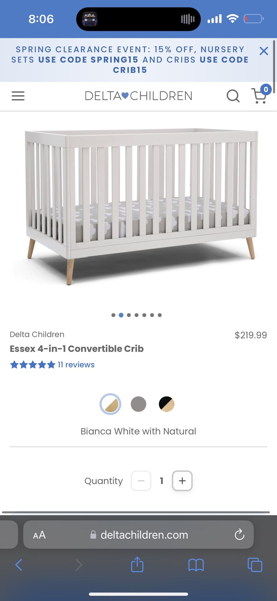 Baby Crib