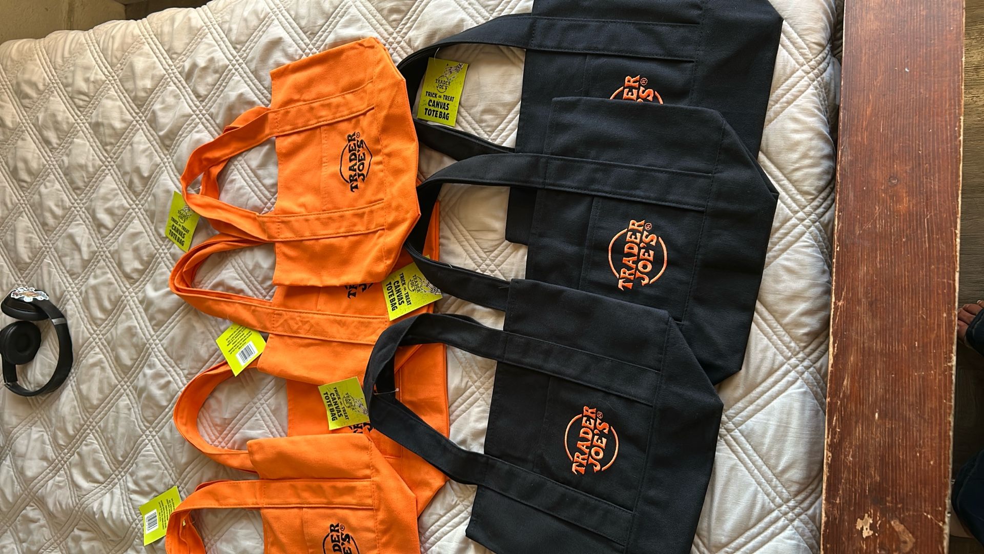 Trader Joe’s Mini Totes $10 Each