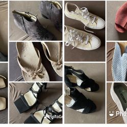Women’s Shoes  sizes 7-9-  $3-$6 each or $45 For all