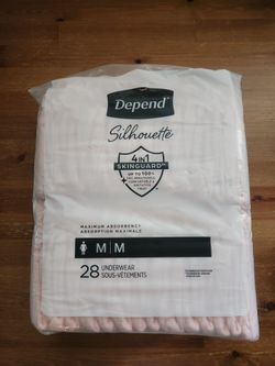 Depends Silhouette