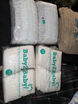 Newborn Diapers 6 packs