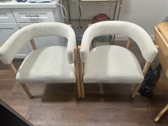 2 Boucle Chairs