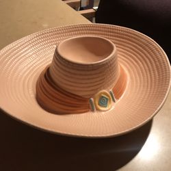  Cowboy Hat Chip/dip Dish 