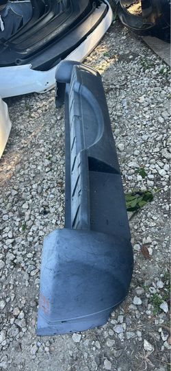 2002 2007 Jeep Liberty rear back bumper cover textured gray OEM