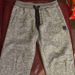 Mens Grey Joggers Size M 