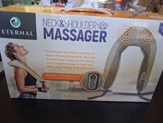Neck and shoulder massager