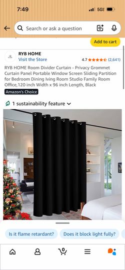 curtain rods AND curtains
