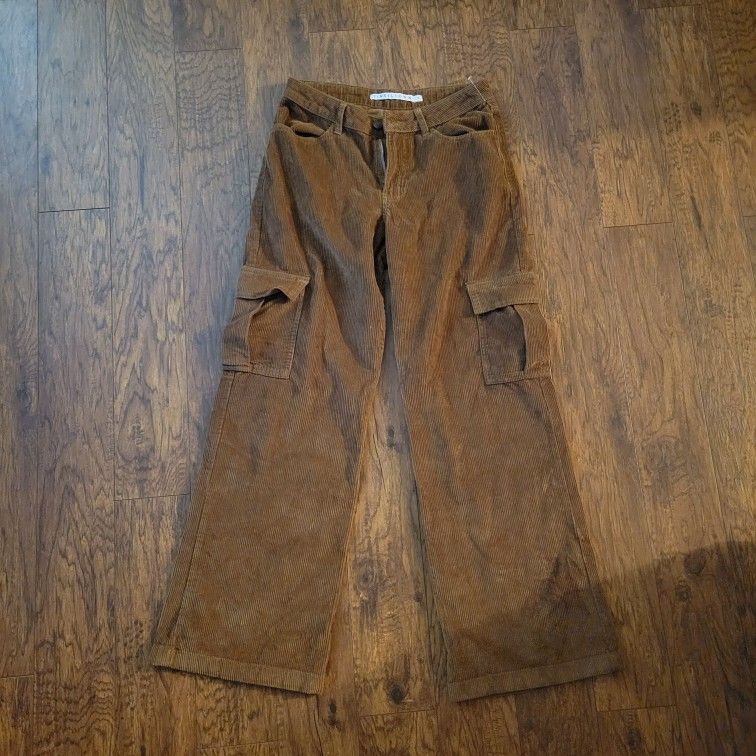 Tinsletown Brown Corduroy Flare Leg Size 9