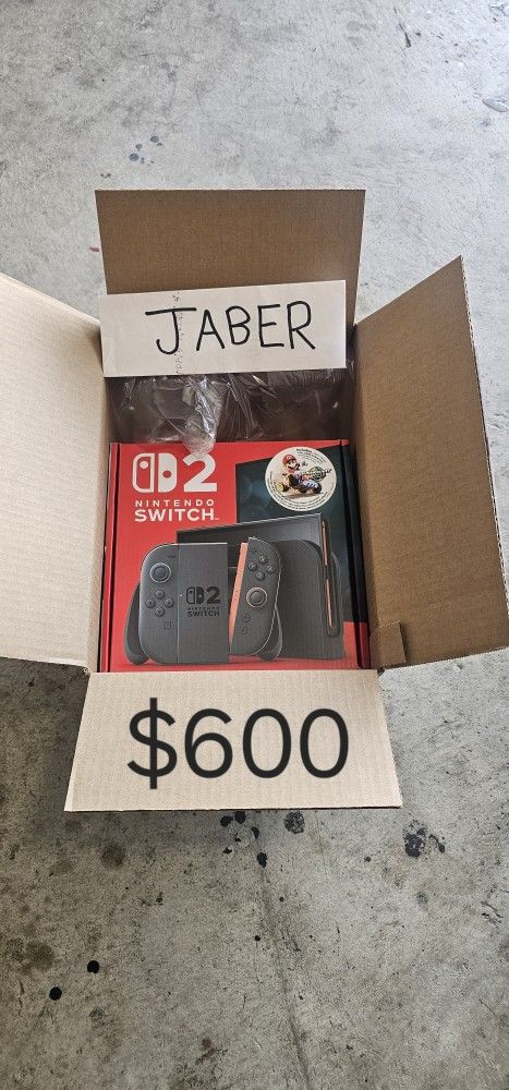 Nintendo Switch 2 With Mario Karr