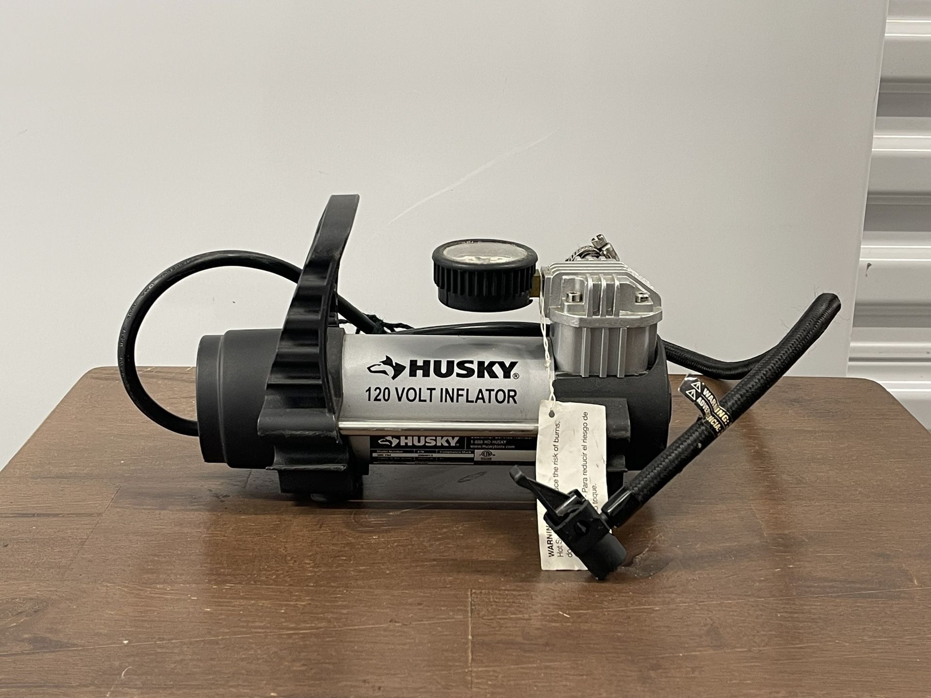 Husky 120V Inflator Corded Quick Connect Adapter Model 365 164