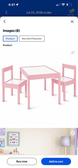 3 piece table and chair