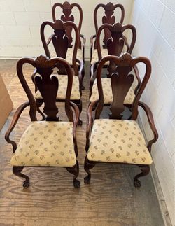 AMERICAN DREW Solid Cherry American Independence Collection Traditional set of 6 chairs