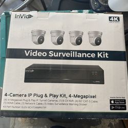 InVid Tech Security Camera Kit 