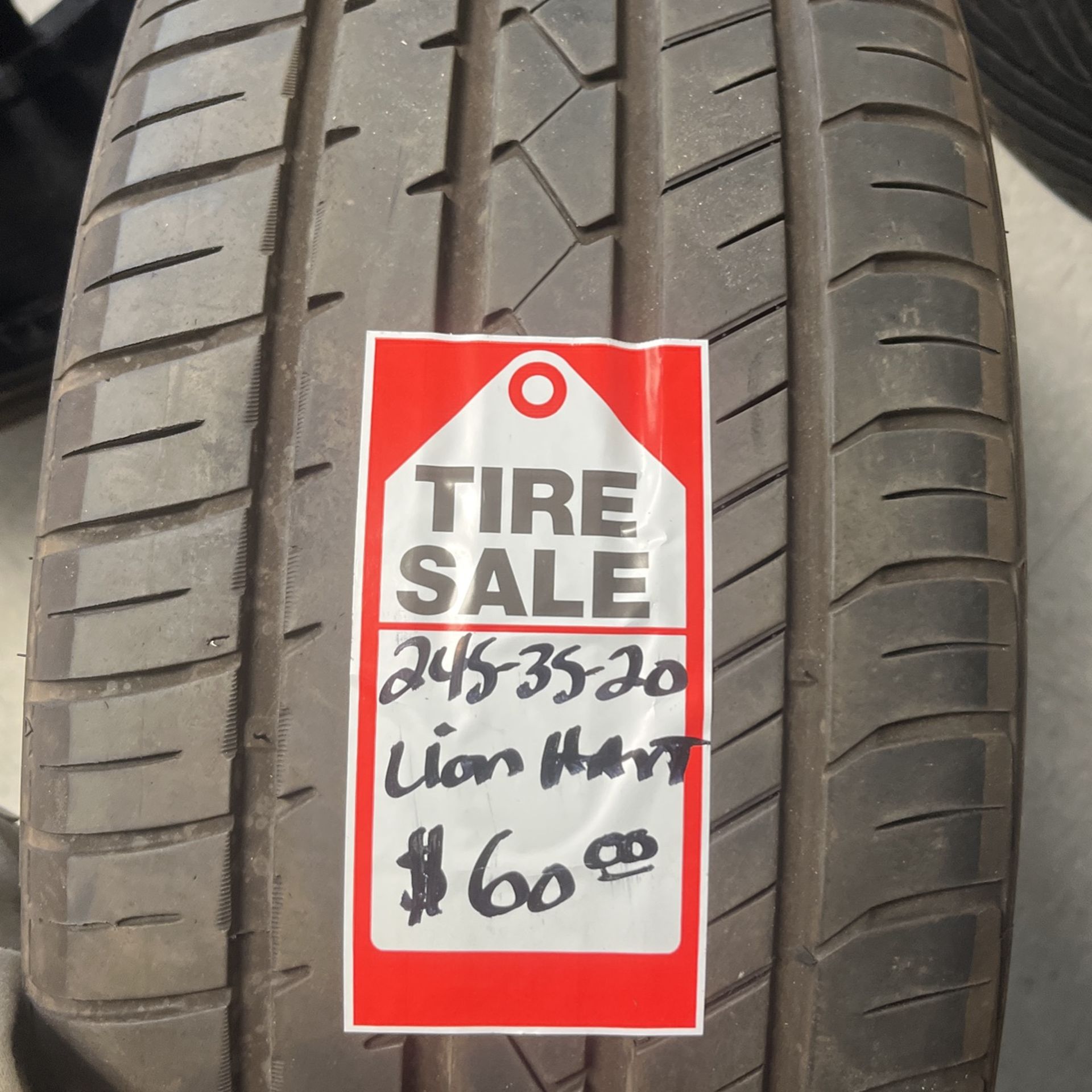 245-35-20 Used Tire