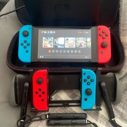 Obo Send Offers-Nintendo Switch XAW1 Launch Model (hackable) “Nintendo Switch Bundle – 4 Joy-Cons, Dock, Case, Controller Grip – Works Perfect” 