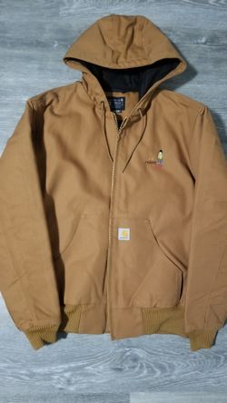Carhartt Quilted Lined Duck Jac Size Medium