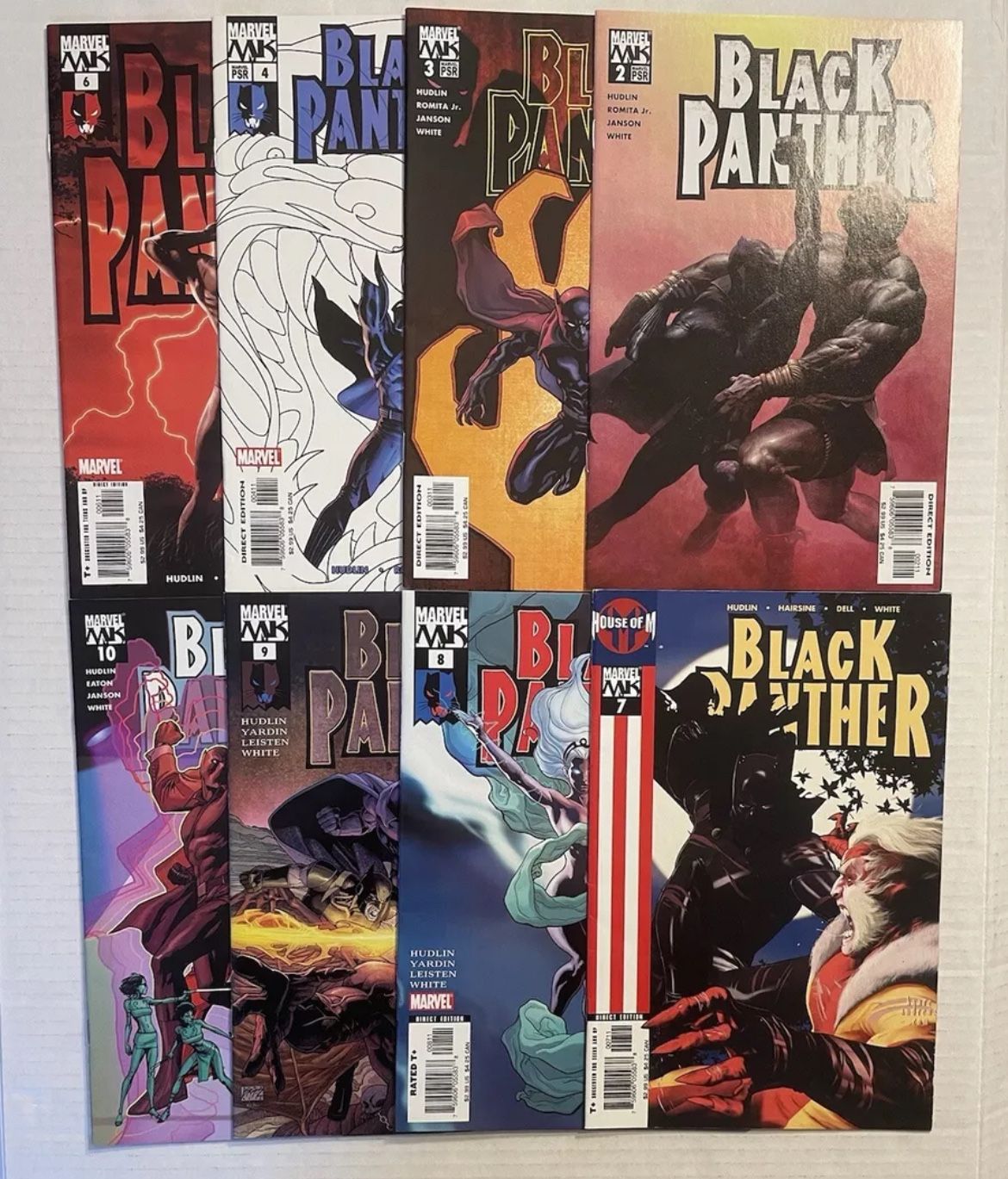 Black Panther Vol 4 2005 Lot 2-10 3 4 6 7 8 9 10 1st 2nd Shuri Ironheart Series!