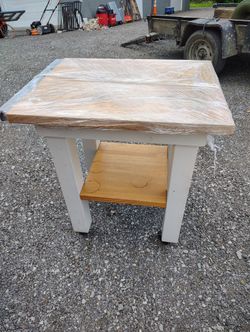 Butcher Block Cabinet 