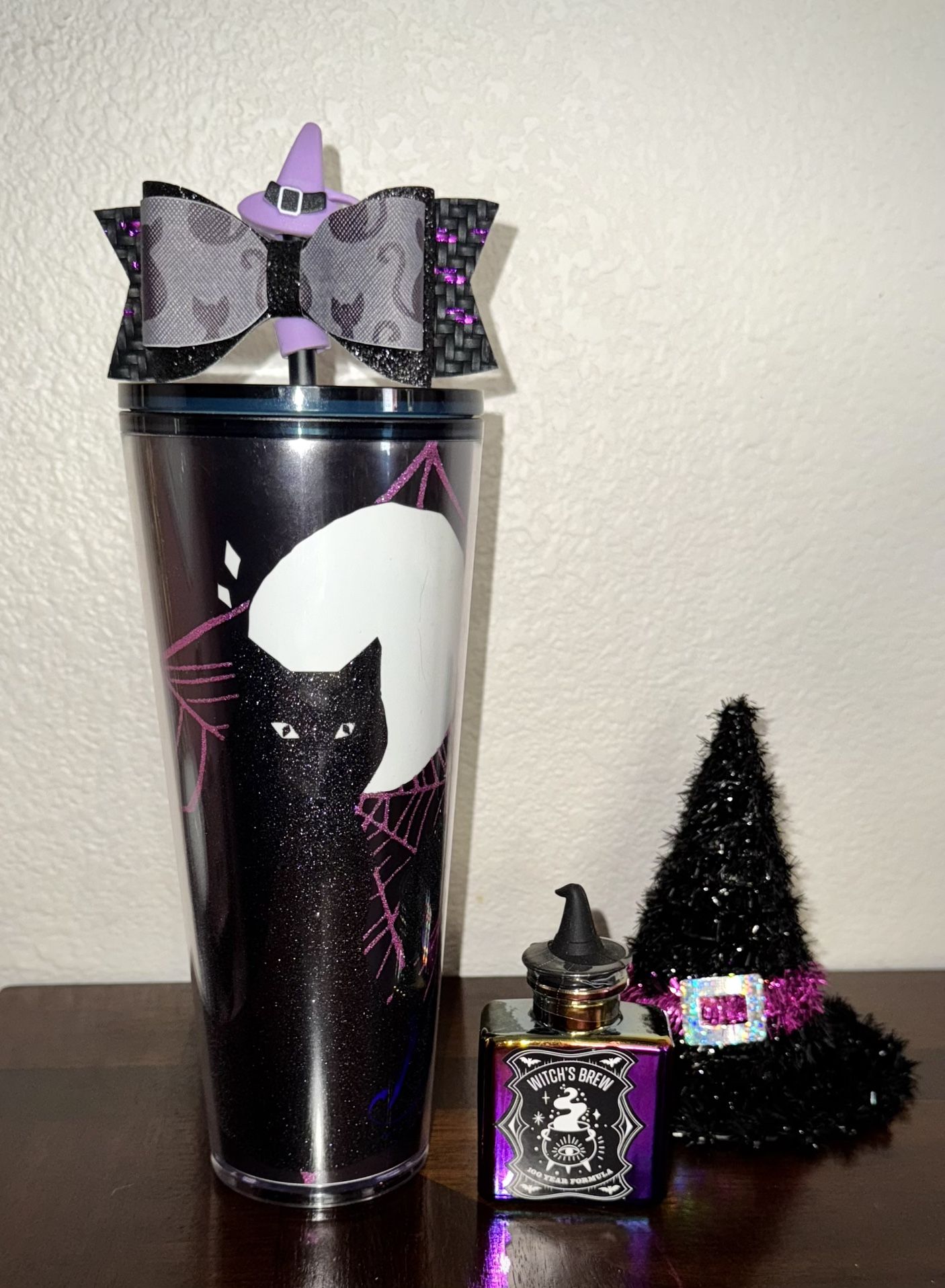 Black Cat Tumbler