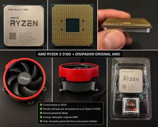AMD Ryzen 3 3100 + Disipador Original AMD Wraith Stealth