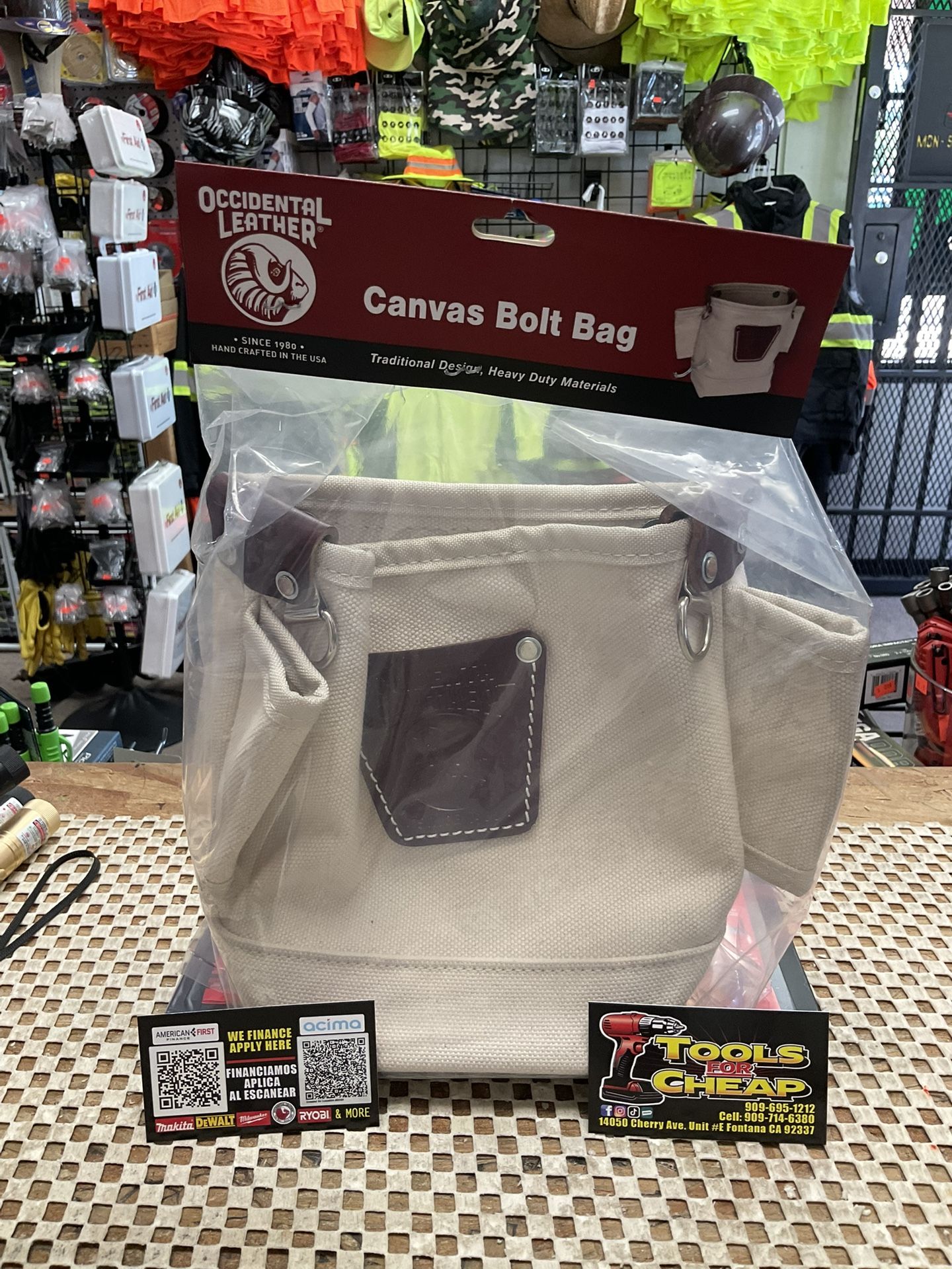 Occidental Leather 3920 Canvas Bolt Bag