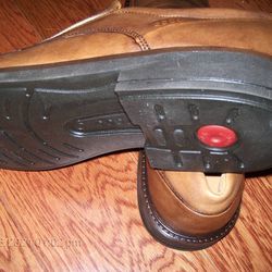 Men's ECCO Shock Point Automatic Footwear Shoes Toe Slip On New Open Box!